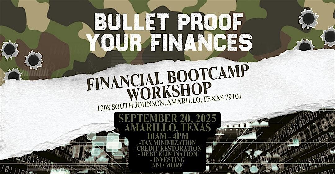 BULLET PROOF YOUR FINANCE, 20 September | Event in Amarillo | AllEvents