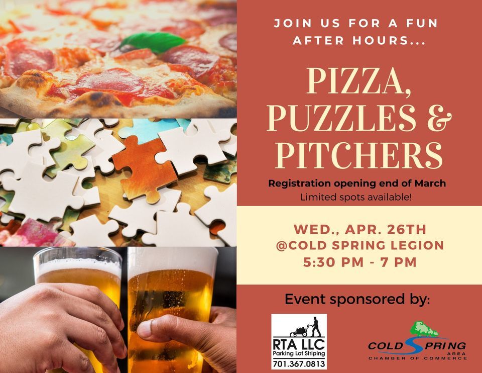 Pizza Puzzles & Pitchers After Hours, Cold Spring Legion, 26 April 2023