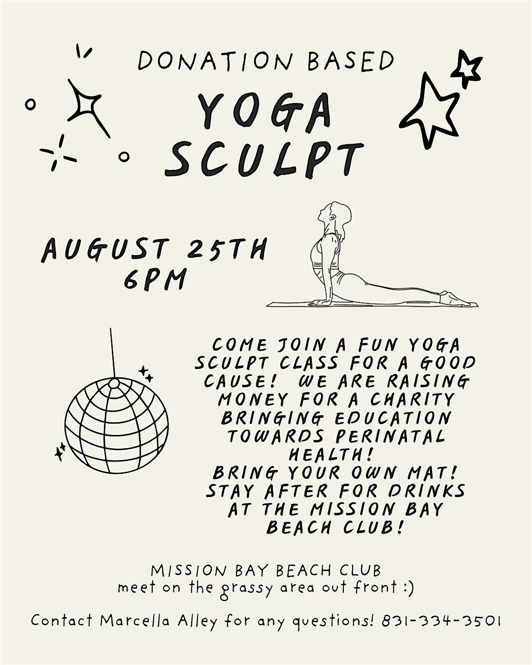 Sculpt By The Bay: Benefiting Every Mother Counts, 25 August | Event in San Diego | AllEvents