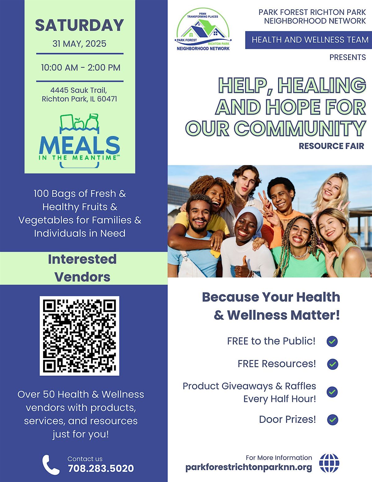 Help, Healing and Hope for Our Community Resource Fair, 31 May | Event in Richton Park | AllEvents