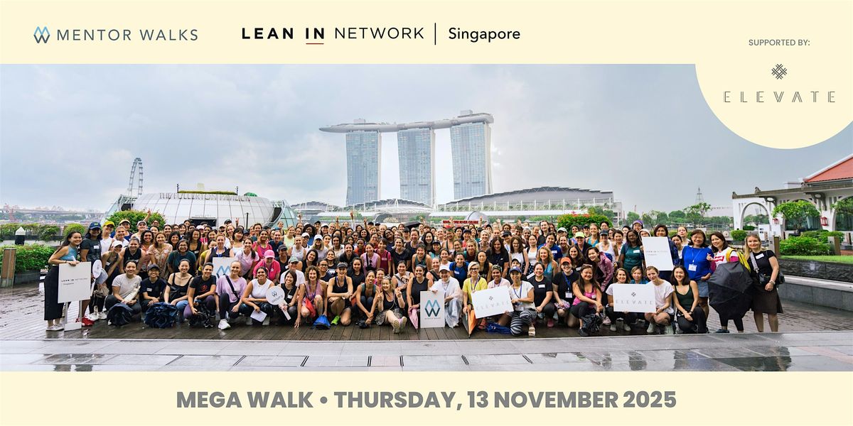 Mentor Walks Singapore: Get guidance and grow your network, 13 November | Event in Singapore | AllEvents