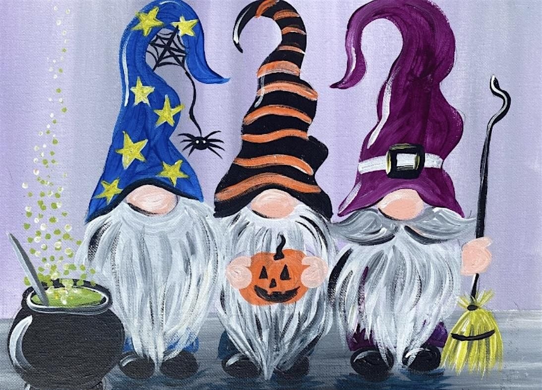Halloween Gnome Canvas Workshop PM, 4 October | Event in Staten Island | AllEvents