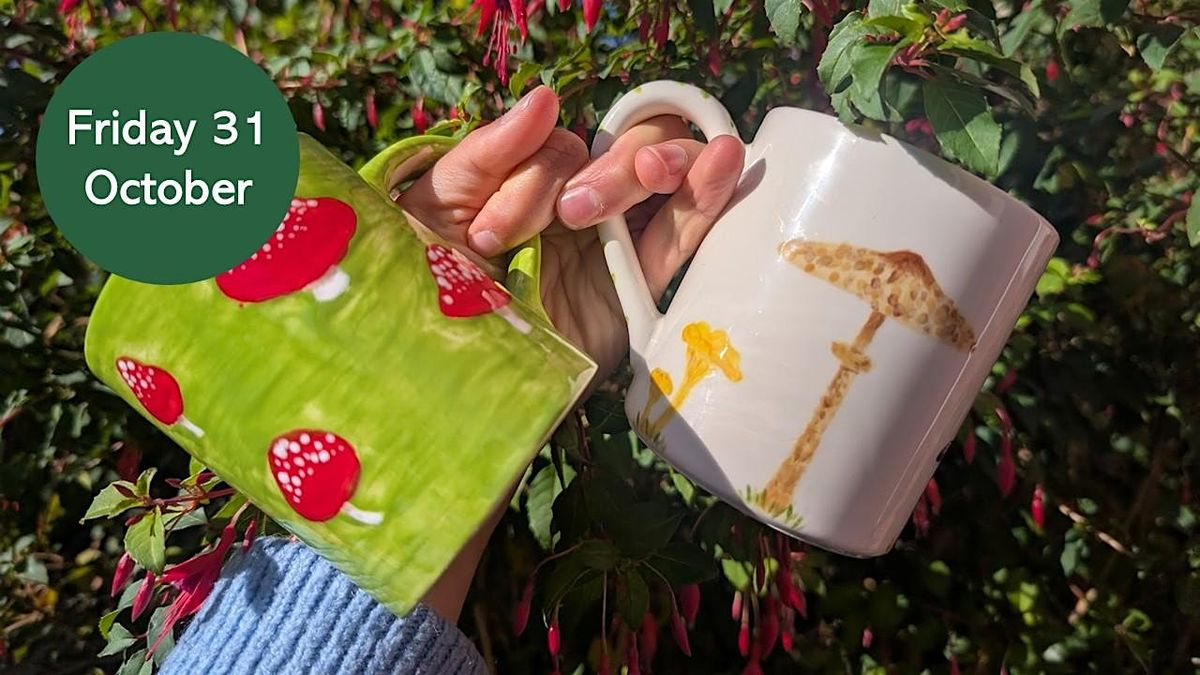 Nature Walk and Pottery Painting: Fantastic Fungi, 31 October | Event in Gosforth | AllEvents
