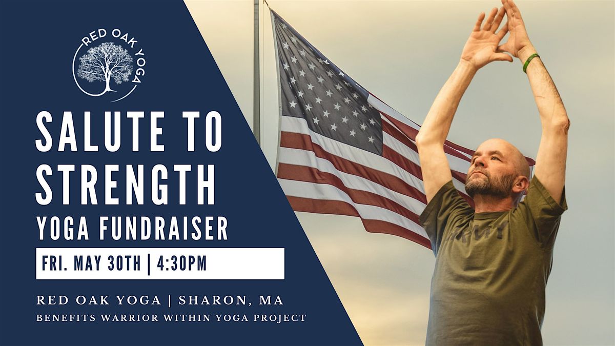 Salute to Strength: Yoga Fundraiser for Veterans, 30 May | Event in Sharon | AllEvents