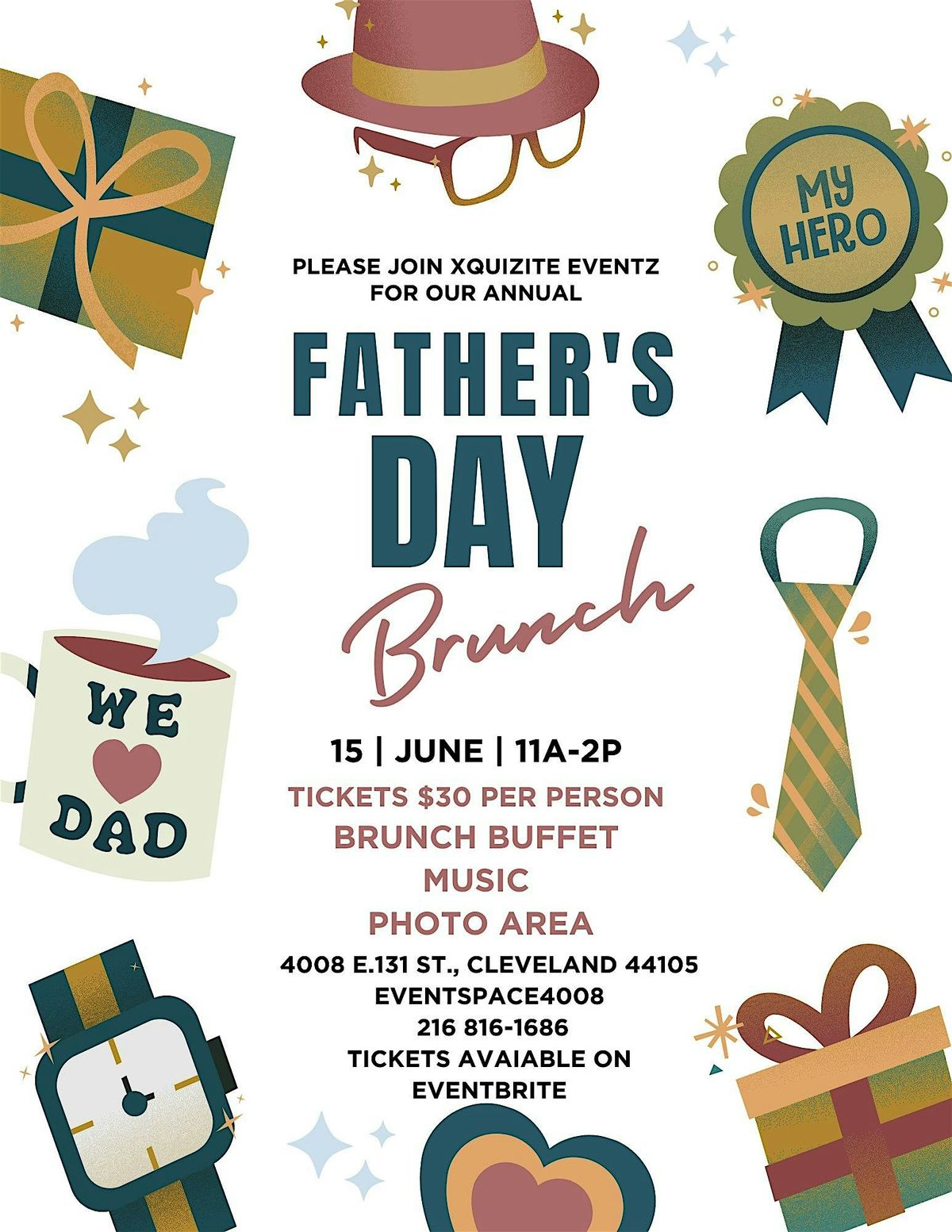 Father's Day Brunch Buffet, 15 June | Event in Cleveland | AllEvents