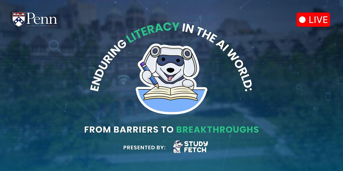 Enduring Literacy in the AI World: From Barriers to Breakthroughs, 14 October | Event in Philadelphia | AllEvents