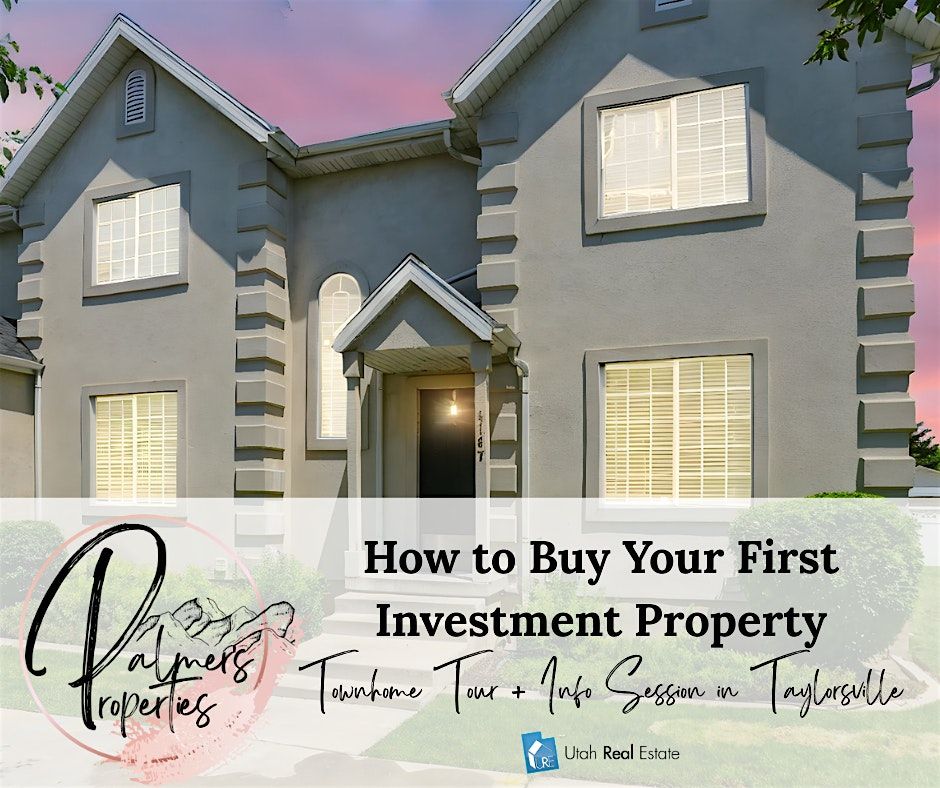 How to Buy Your First Investment Property – Live Q&A, 25 June | Event in Salt Lake City | AllEvents