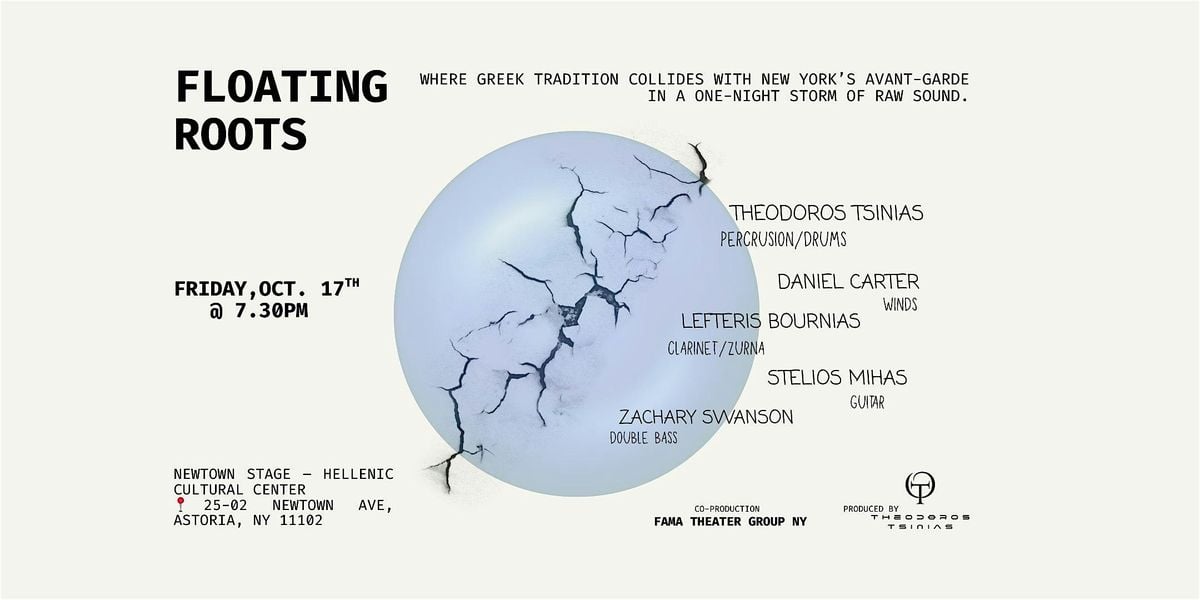 Floating Roots, 17 October | Event in Queens | AllEvents