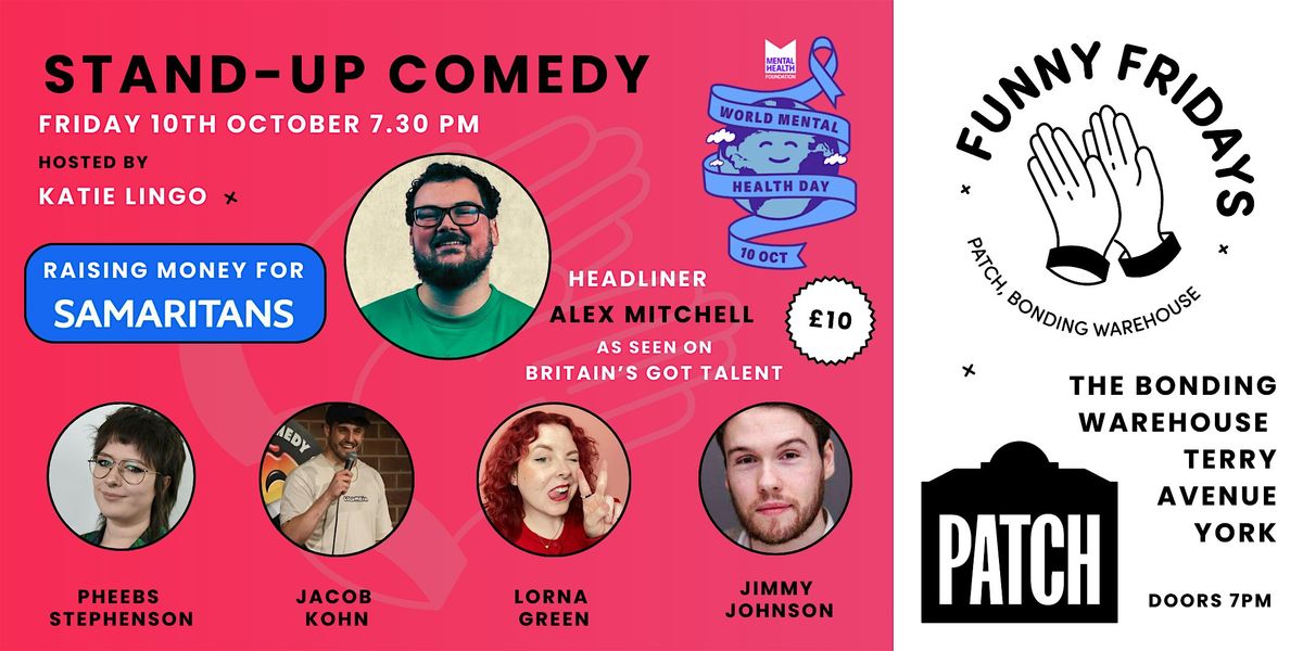 Funny Fridays at Patch, 10 October | Event in York | AllEvents