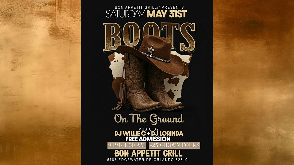 Boots On The Ground, 31 May | Event in Orlando | AllEvents