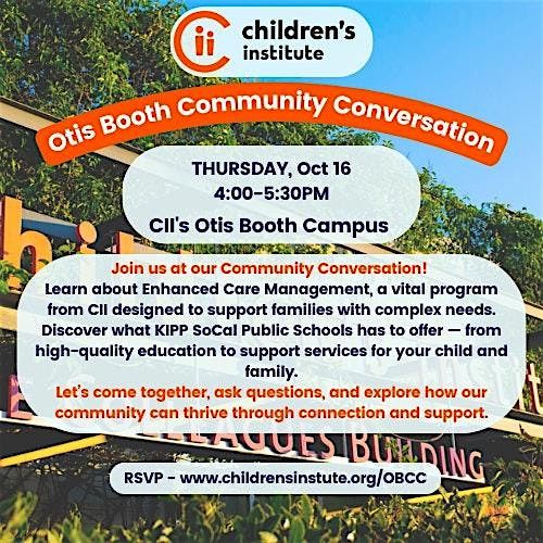 Community Conversation at CII's Echo Park/HiFi Campus - 10/16/25, 16 October | Event in Los Angeles | AllEvents