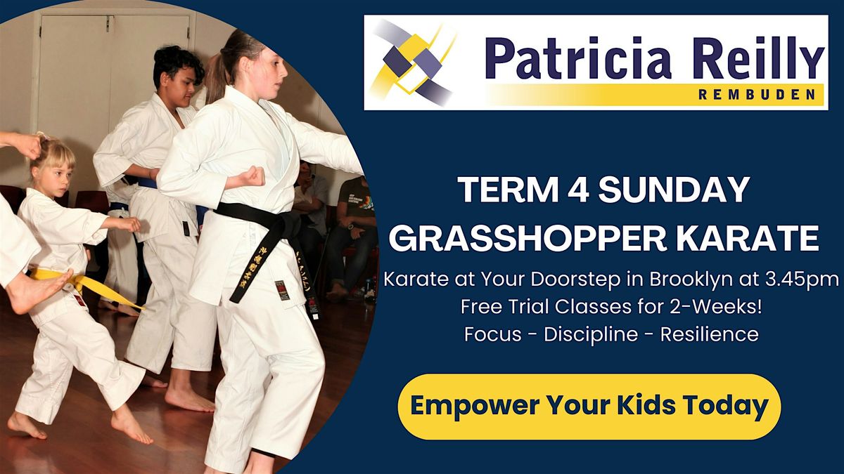 GRASSHOPPER Karate: Building Calm, Confidence & Coordination, 5 October | Event in Wellington | AllEvents