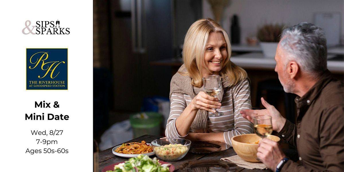 Speed Dating Ages 50s-60s in Haddam, CT at The Riverhouse, 27 August | Event in Haddam | AllEvents