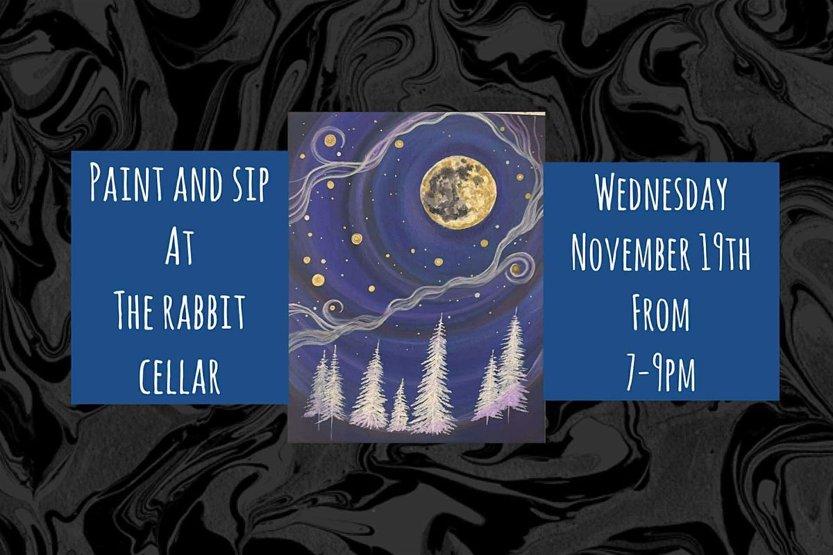 Paint and Sip at The Rabbit Cellar Lounge, 19 November | Event in Salem | AllEvents