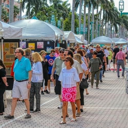 36th Annual Boca Raton Museum Art Festival in Mizner Park, February 4