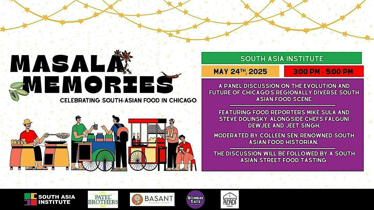 Masala Memories: Celebrating South Asian Food In Chicago, 24 May | Event in Chicago | AllEvents