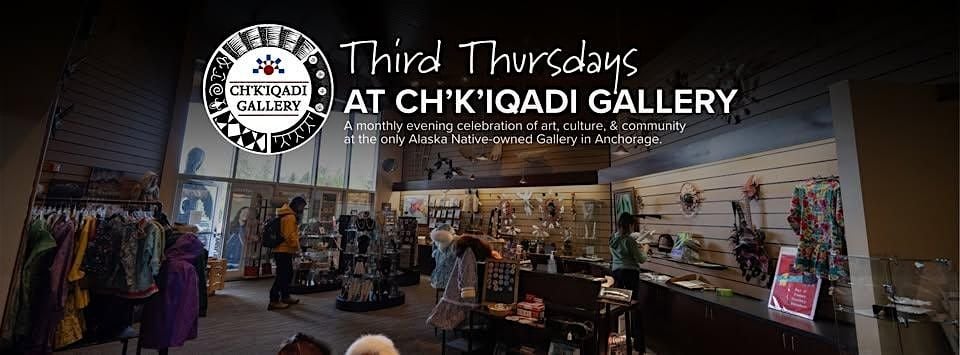 Third Thursday at Ch'k'iqadi Gallery – October 2025, 16 October | Event in Anchorage | AllEvents