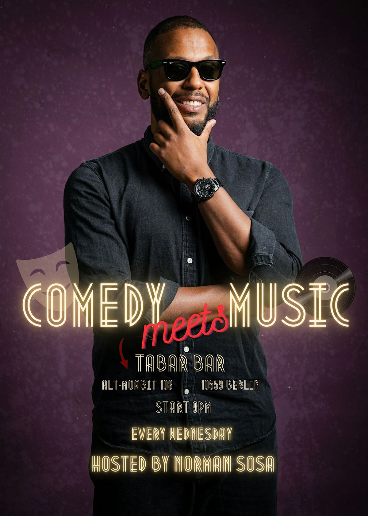 Comedy meets Music hosted by Norman Sosa | Event in Berlin | AllEvents
