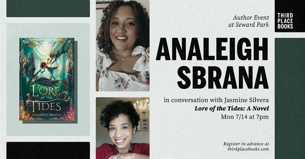 Analeigh Sbrana with Jasmine Silvera — 'Lore of the Tides', 14 July | Event in Seattle | AllEvents