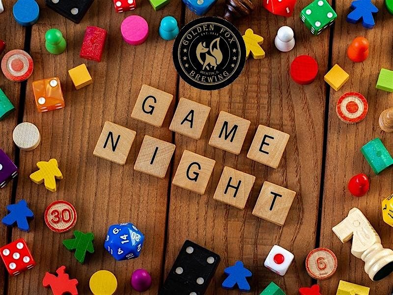 Game Night at Golden Fox Brewing | Event in Decatur | AllEvents
