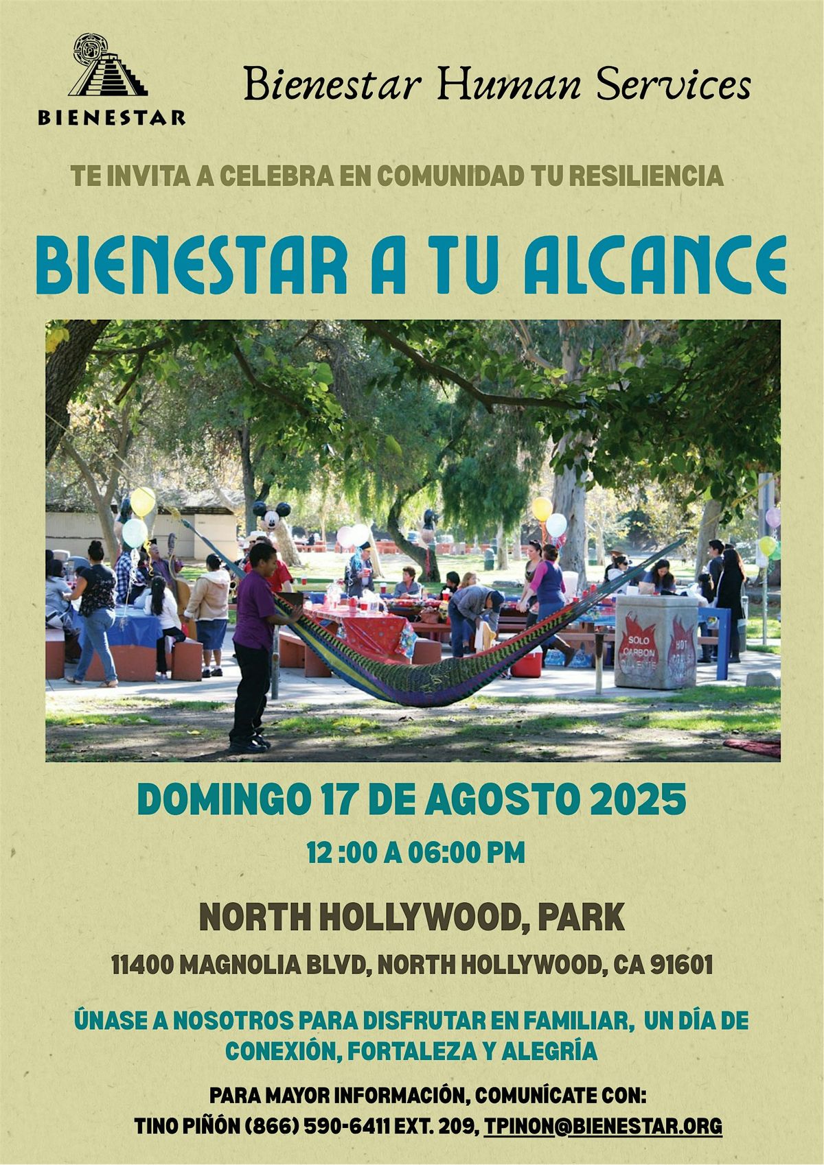BIENESTAR A TU ALCANCE, 17 August | Event in Los Angeles | AllEvents
