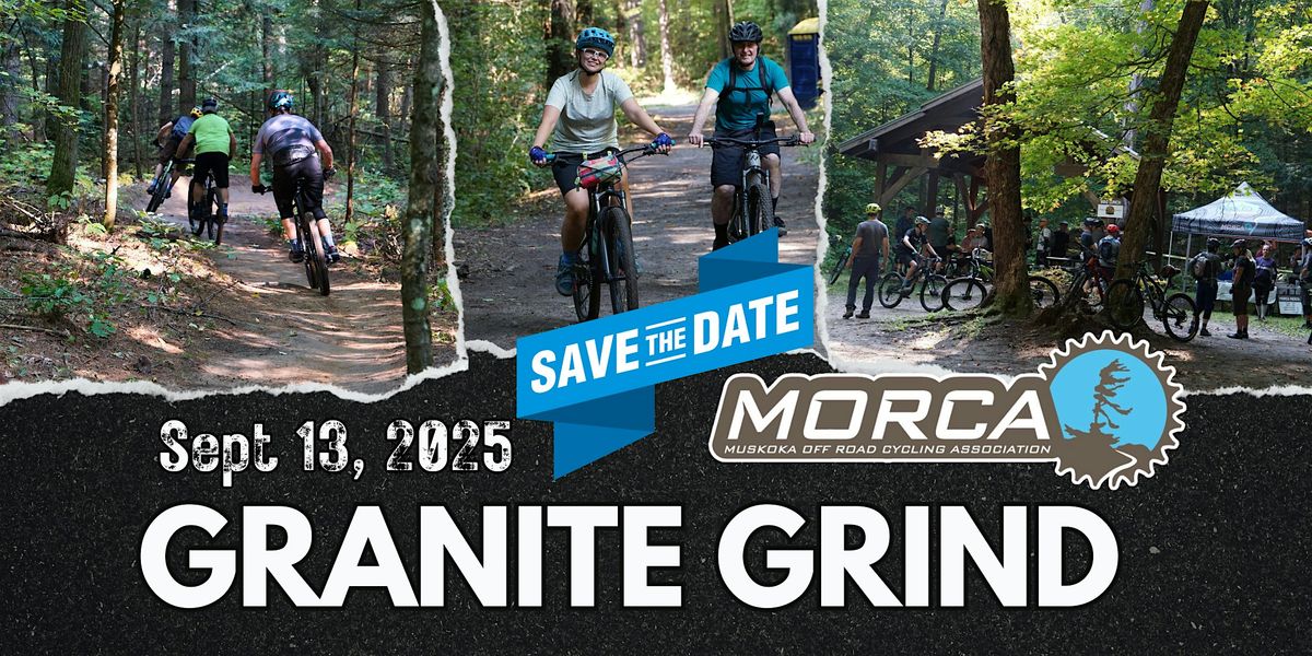 MORCA 2025 Fall Granite Grind, 13 September | Event in Bracebridge | AllEvents