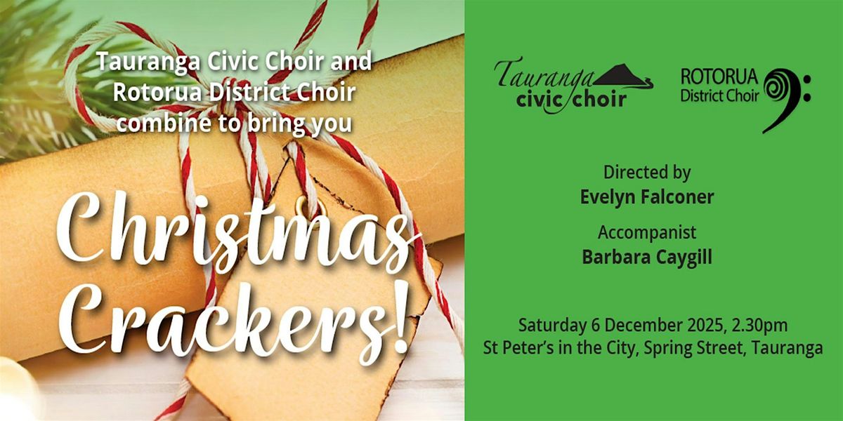 Christmas Crackers, 6 December | Event in Tauranga | AllEvents