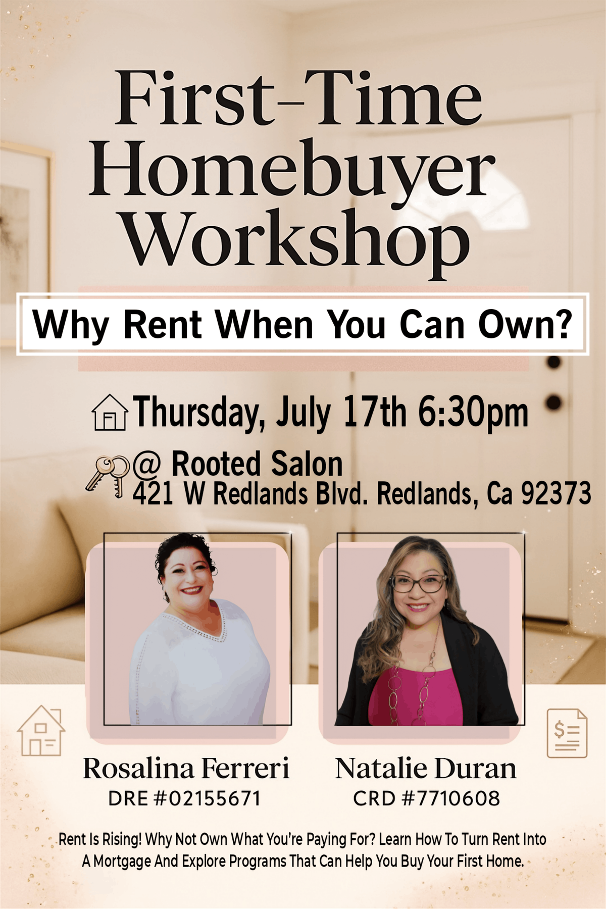 First Time Homebuyer Workshop | Event in Redlands | AllEvents