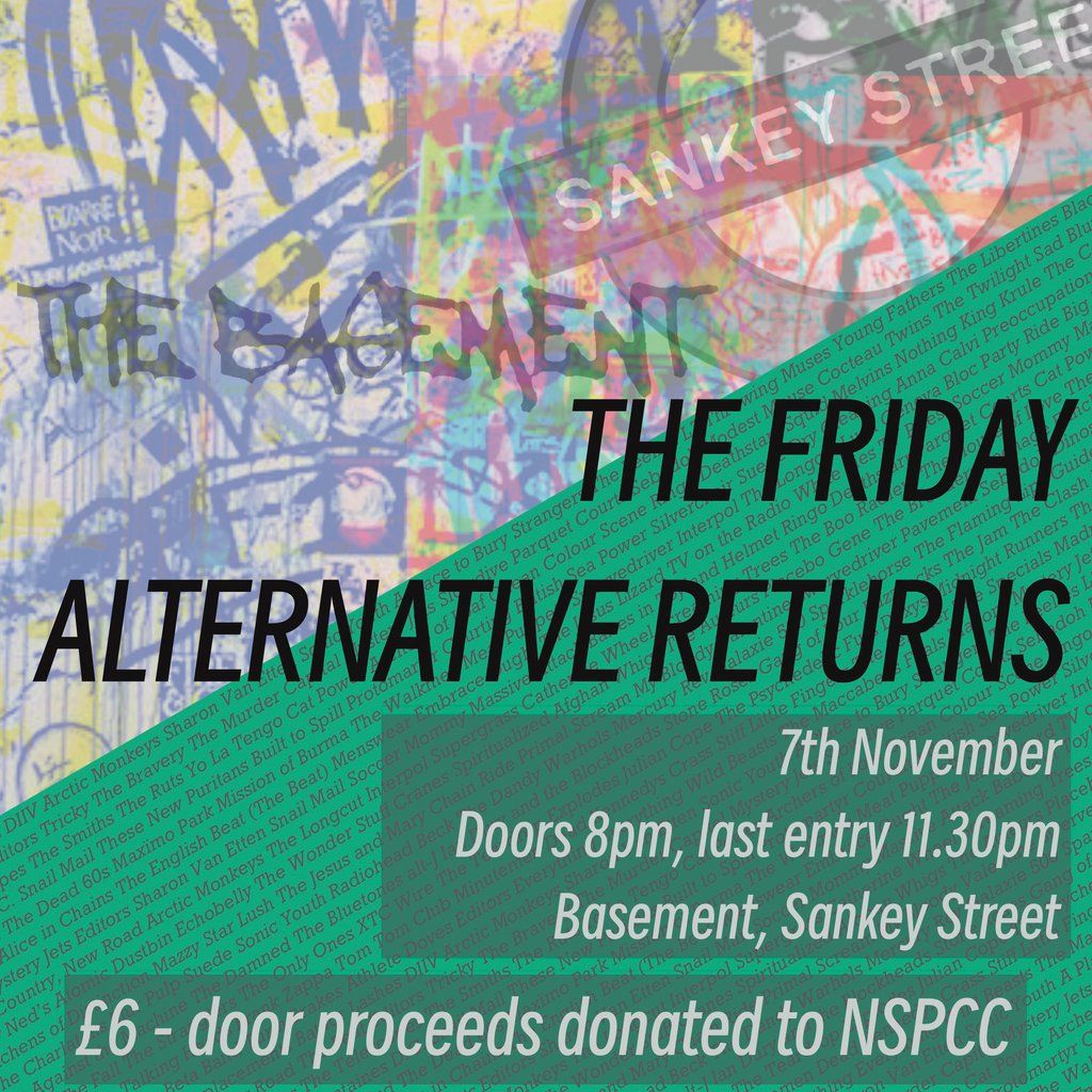 The Friday Alternative Returns, 7 November | Event in Warrington | AllEvents