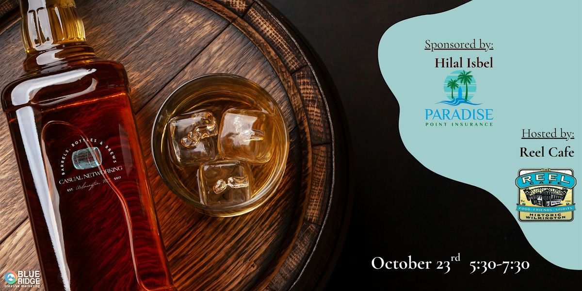 Barrels, Bottles, and Brews October Networking, 23 October | Event in Wilmington | AllEvents