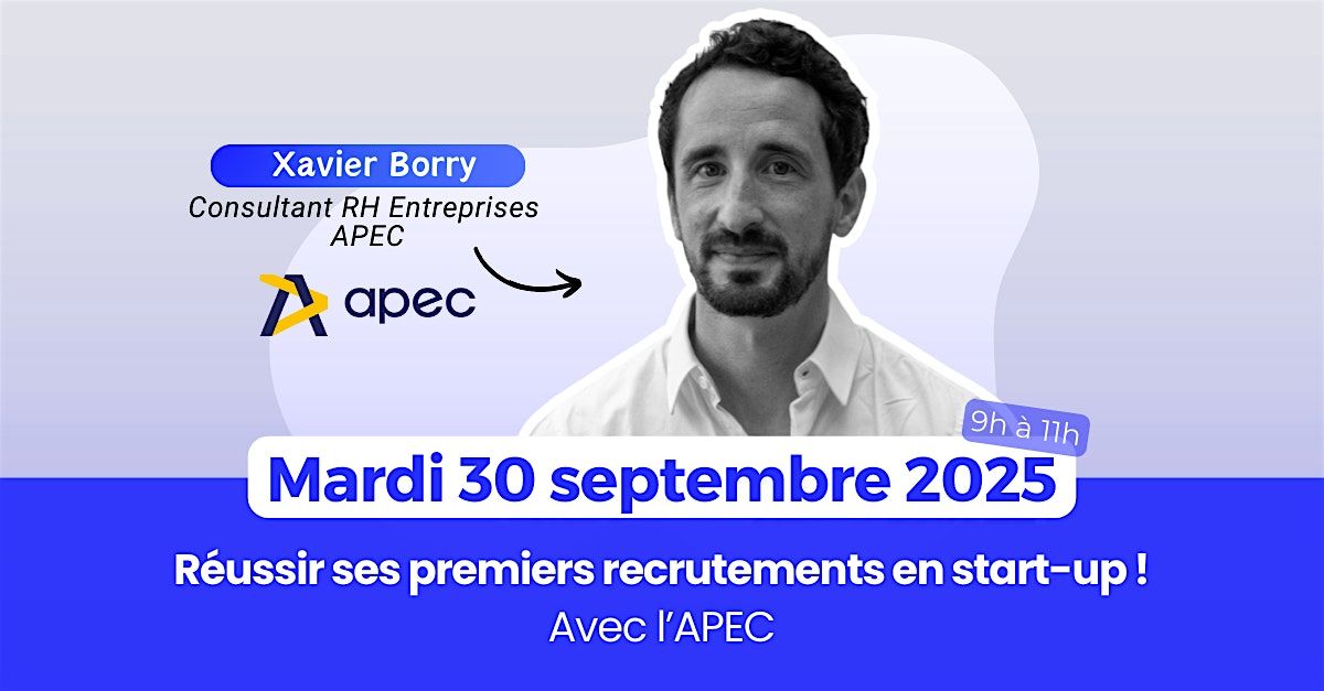 PETIT-DEJEUNER : Réussir ses premiers recrutements en start-up ! | Event in Marseille | AllEvents