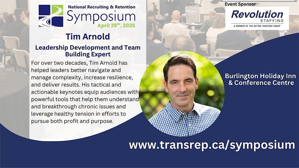 National Recruiting and Retention Symposium 2026, 29 April | Event in Burlington | AllEvents