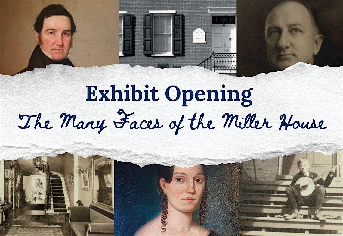Exhibit Opening: The Many Faces of the Miller House, 17 October | Event in Hagerstown | AllEvents