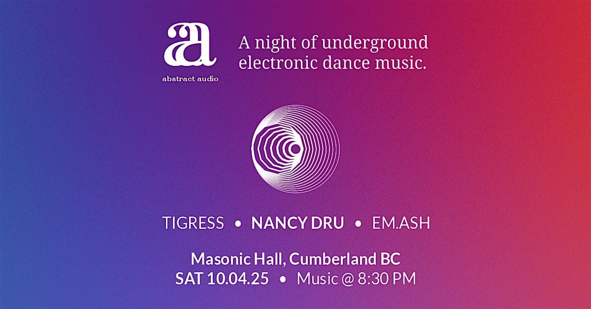 Abstract Audio, 4 October | Event in Cumberland | AllEvents