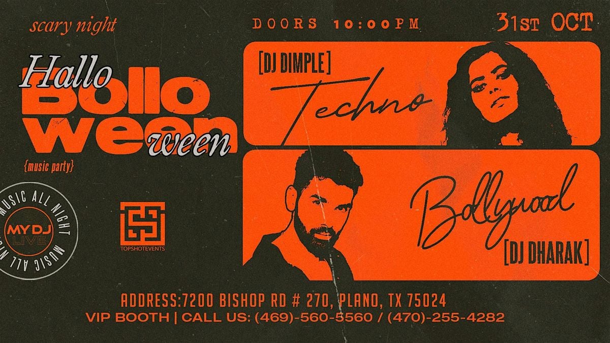 BOLLOWEEN: THE ULTIMATE DESI HALLOWEEN BASH COSTUME PARTY, 31 October | Event in Plano | AllEvents