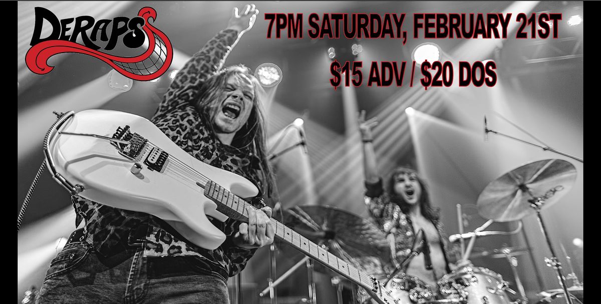 DERAPS at BIGS BAR LIVE, 21 February | Event in Sioux Falls | AllEvents