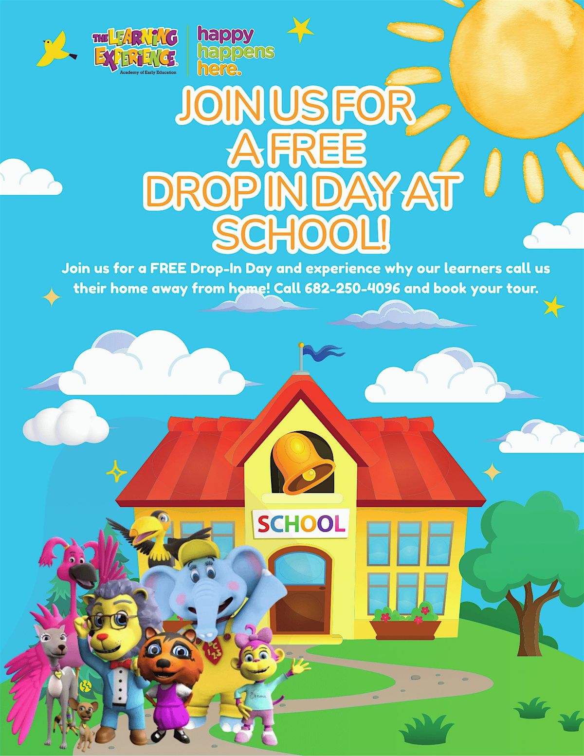 You're Invited: FREE Drop-In Day at The Learning Experience Summercreek!, 15 August | Event in Fort Worth