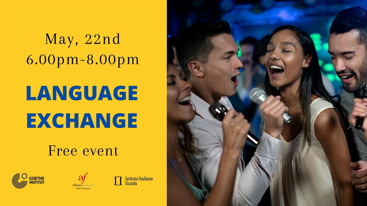 Language Exchange, 22 May | Event in San Francisco | AllEvents