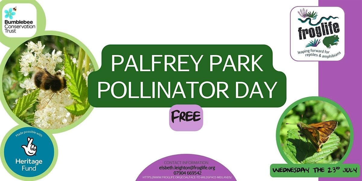 Palfrey Park Pollinator Day, 23 July | Event in Walsall | AllEvents