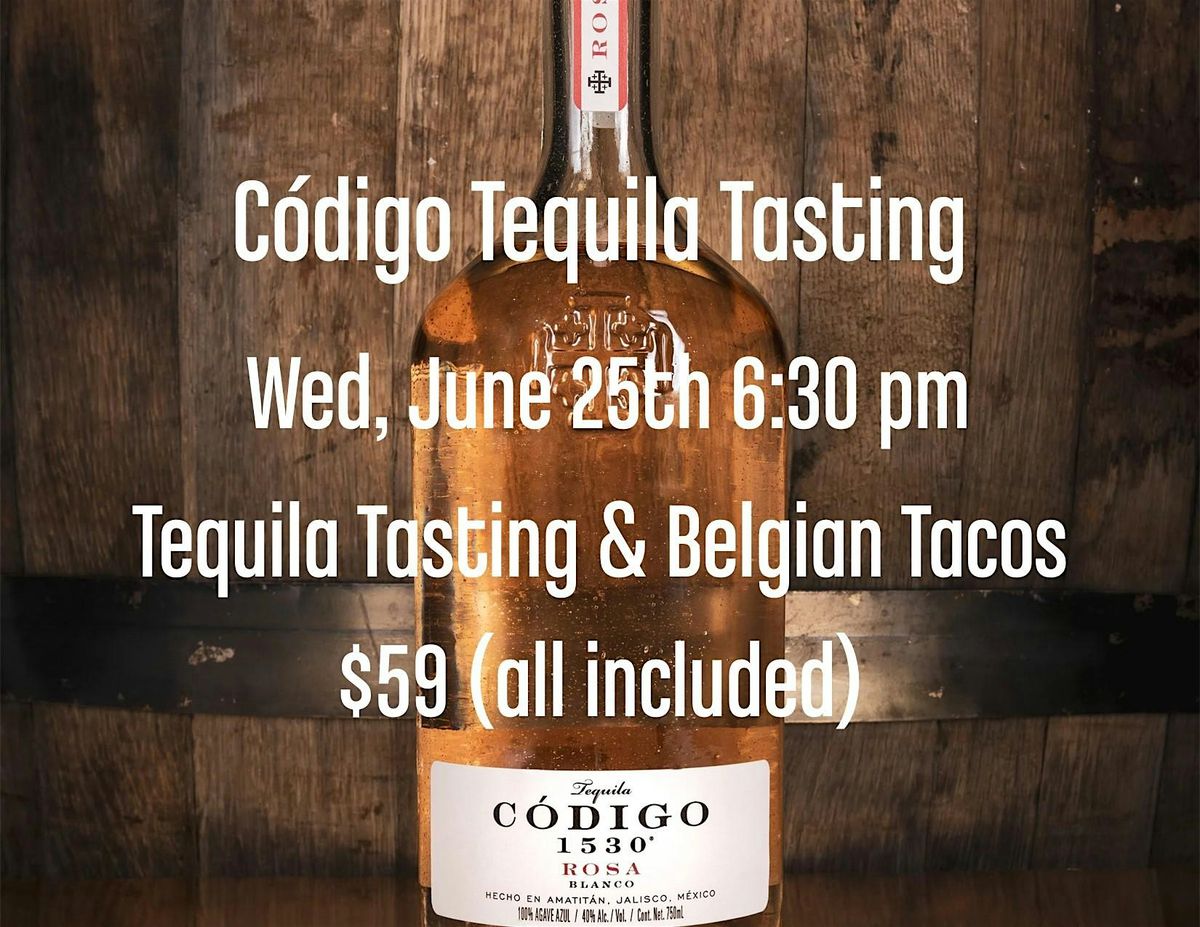 Codigo Tequila Tasting and Educational Class, 25 June | Event in Washington | AllEvents