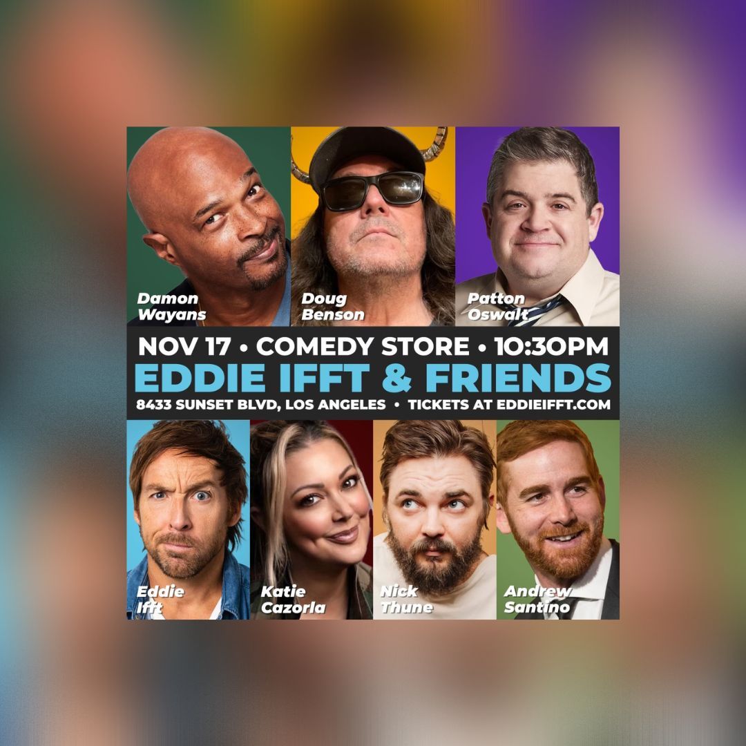 Eddie Ifft at Rick Bronsons House of Comedy - MN, 8 August | Event in Bloomington | AllEvents