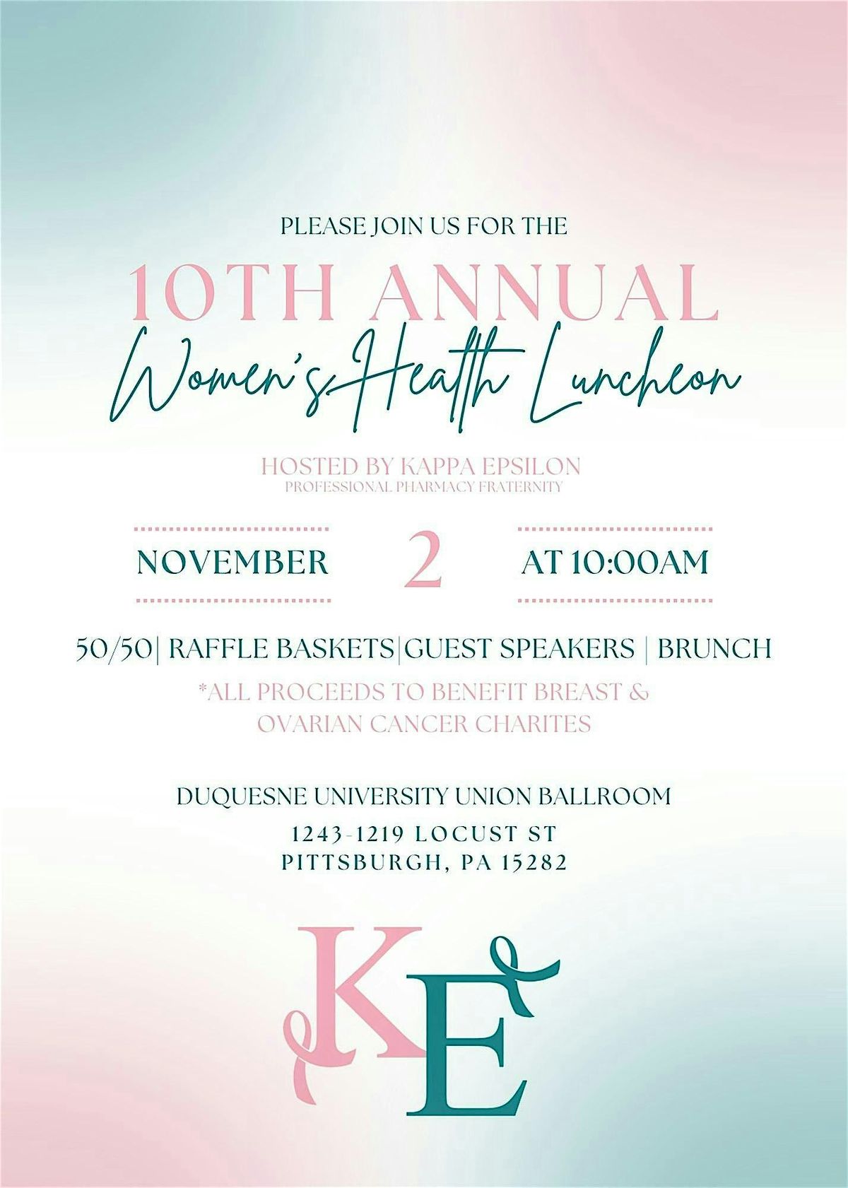 10th Annual Women's Health Luncheon, 2 November | Event in Pittsburgh | AllEvents