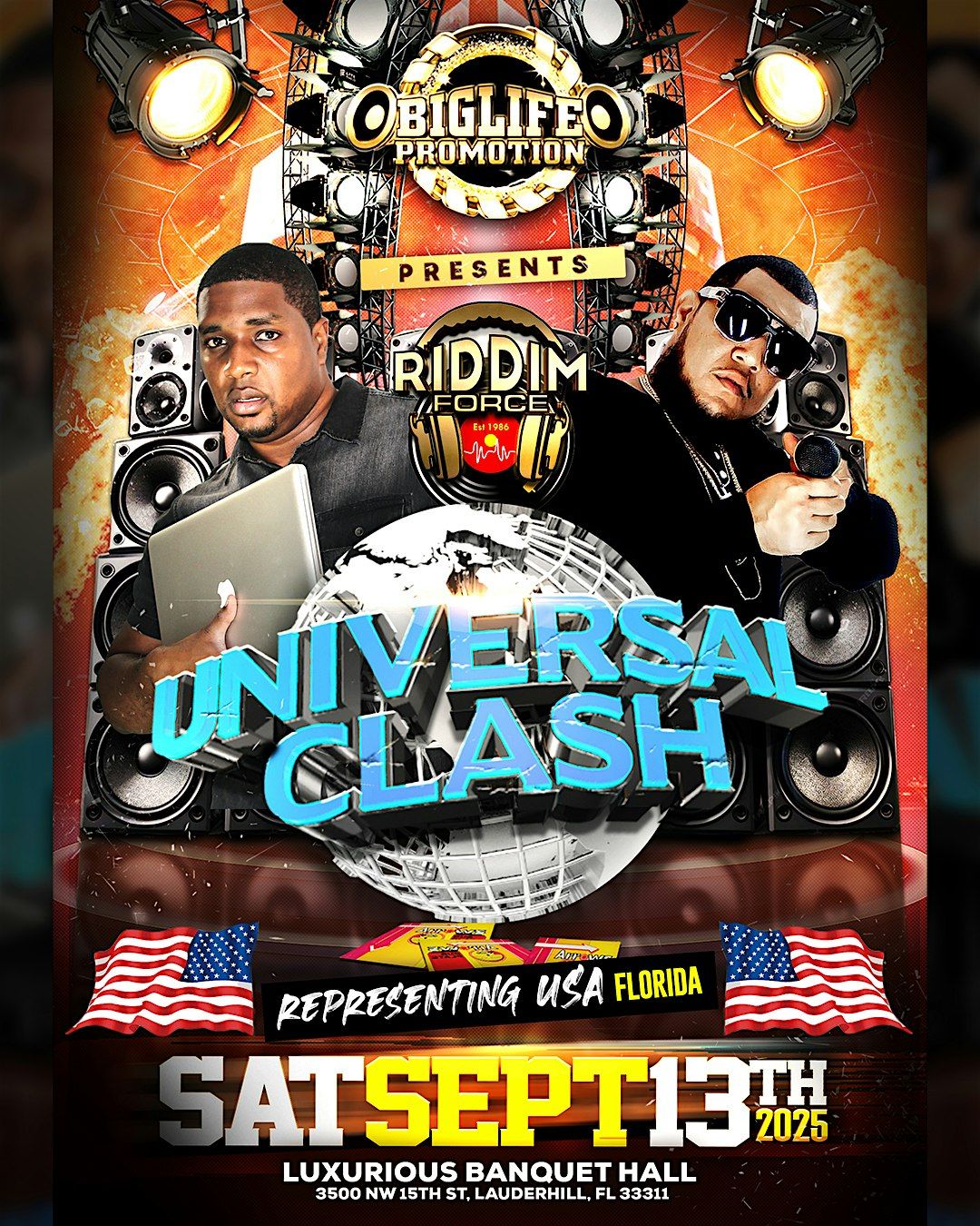 Universal  Clash, 13 September | Event in Lauderhill | AllEvents