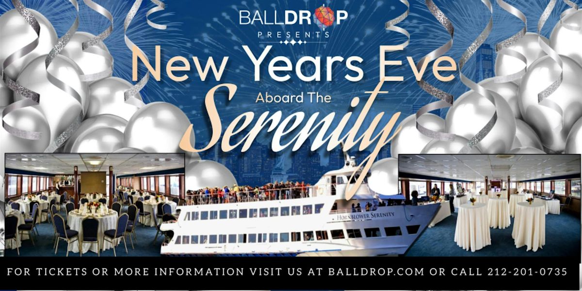 BallDrop.com Presents Serenity Yacht NYE 2026, 31 December | Event in New York | AllEvents