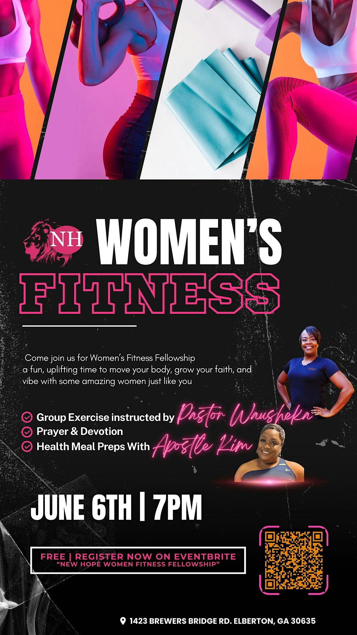 New Hope Women Fitness Fellowship, 6 June | Event in Elberton | AllEvents