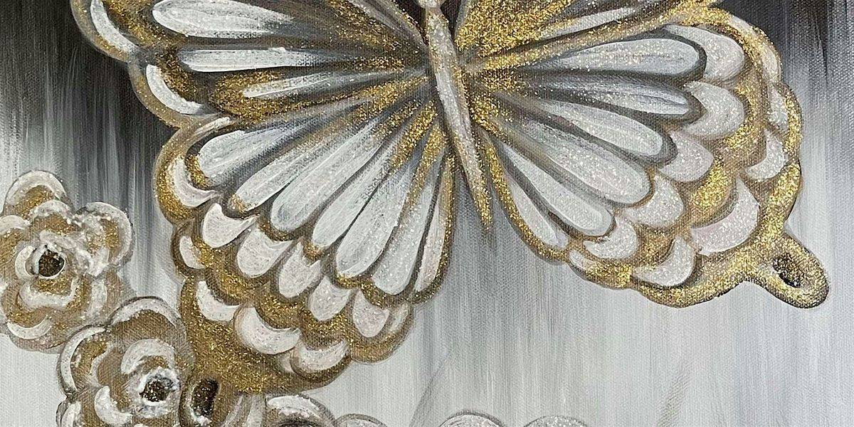 Dazzling Butterfly - Paint and Sip by Classpop!™ | Event in West Chester | AllEvents