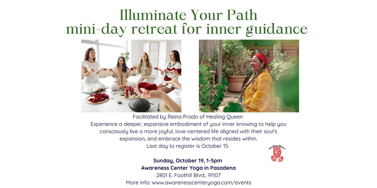 ✨ Illuminate Your Path: a mini-day retreat for inner guidance ✨, 19 October | Event in Pasadena | AllEvents