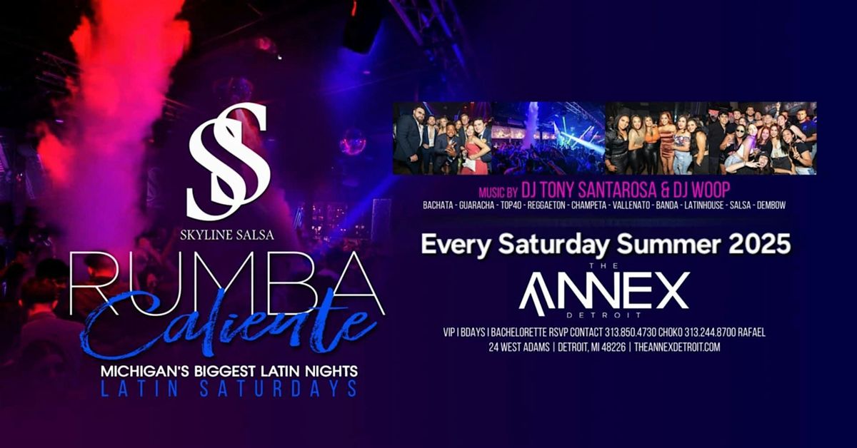 Rumba Caliente Latin Saturday's at The Annex | Event in Detroit | AllEvents