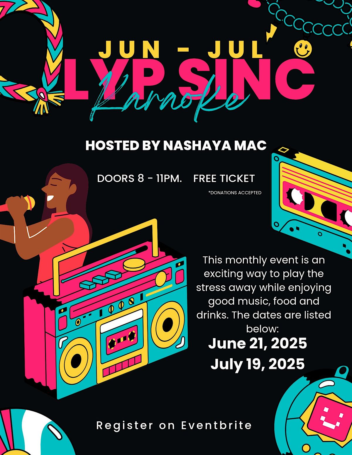 Lyp Sinc Karaoke at The Crab Traphouse, 21 June | Event in Lake City | AllEvents