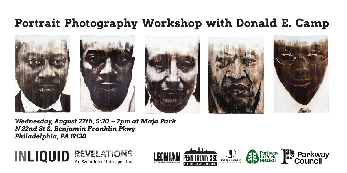 Portrait Photography Workshop with Donald E. Camp, 27 August | Event in Philadelphia | AllEvents